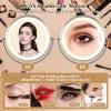 imageVESAUR 11quot ampamp 9quot HD Lighted Makeup Mirror Set  1X5X ampamp 1X15X DoubleSided Magnification 3 Lighting Modes ampamp Brightness Adjustment 5000mAh Rechargeable ampamp Detachable for Travel for Women