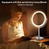 imageVESAUR 11quot ampamp 9quot HD Lighted Makeup Mirror Set  1X5X ampamp 1X15X DoubleSided Magnification 3 Lighting Modes ampamp Brightness Adjustment 5000mAh Rechargeable ampamp Detachable for Travel for Women