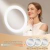 imageVESAUR 11quot ampamp 9quot HD Lighted Makeup Mirror Set  1X5X ampamp 1X15X DoubleSided Magnification 3 Lighting Modes ampamp Brightness Adjustment 5000mAh Rechargeable ampamp Detachable for Travel for Women